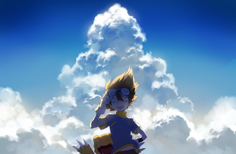 Boy with Digimon