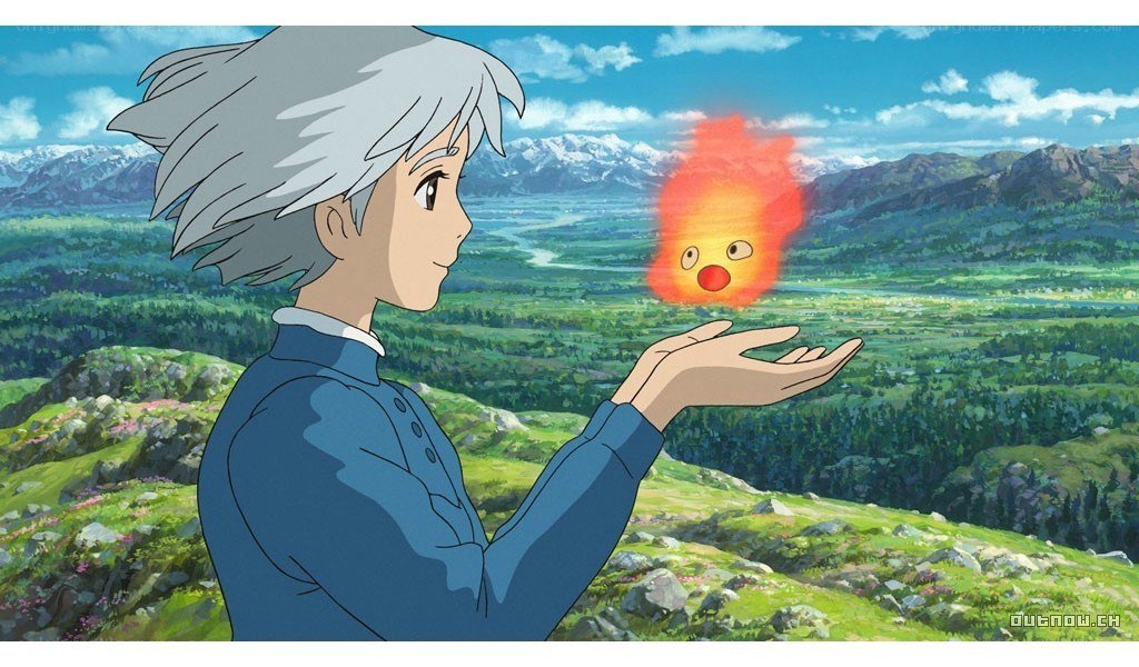 boy with fire spirit