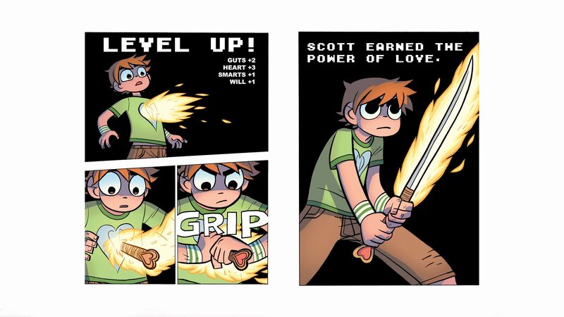 Boy with Flaming Sword