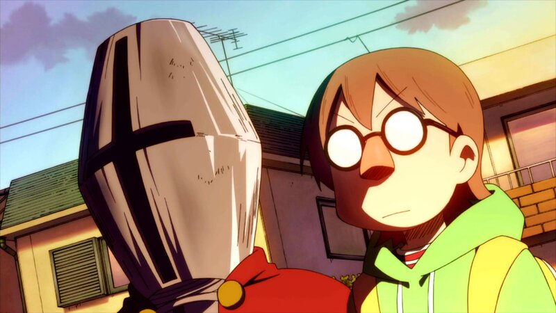 Boy with Glasses and Knight