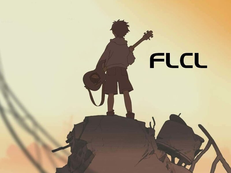 boy with guitar on rubble