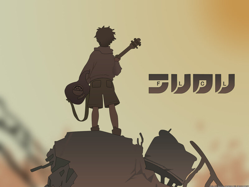 Boy with Guitar on Ruin