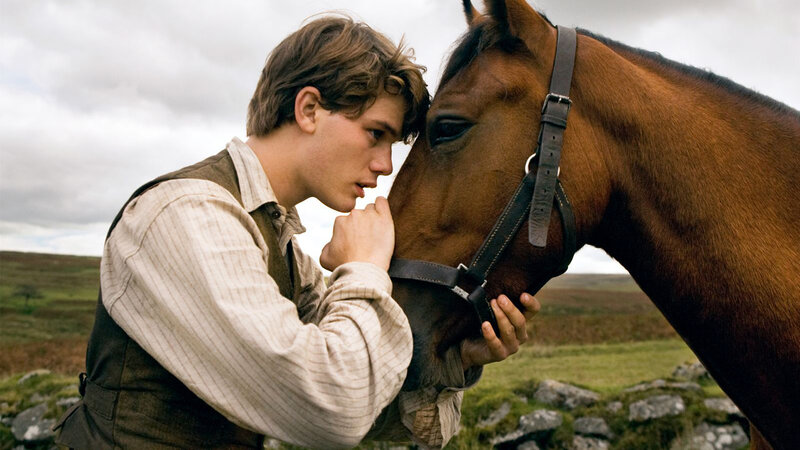 Boy with Horse — Brown