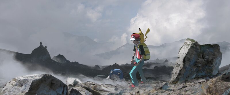 Boy with Pikachu on Back