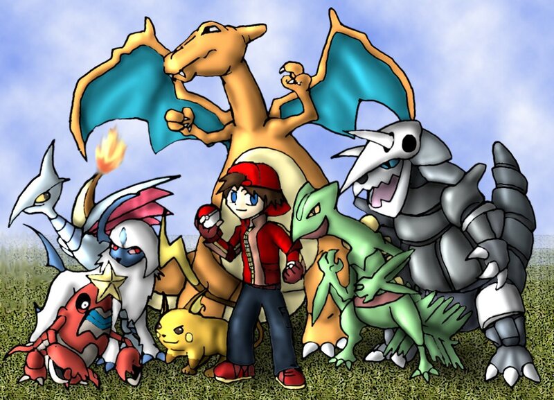 Boy with Pokémon — Green