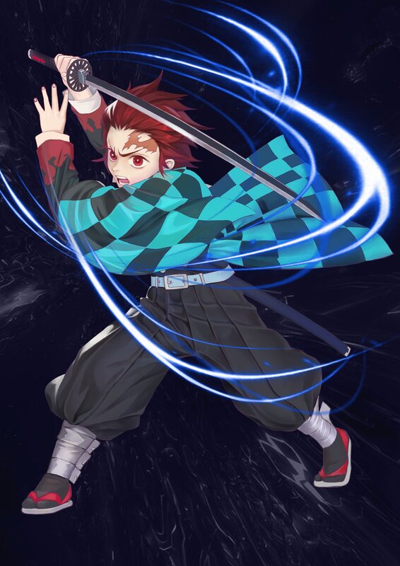 Boy with Red Hair — Black