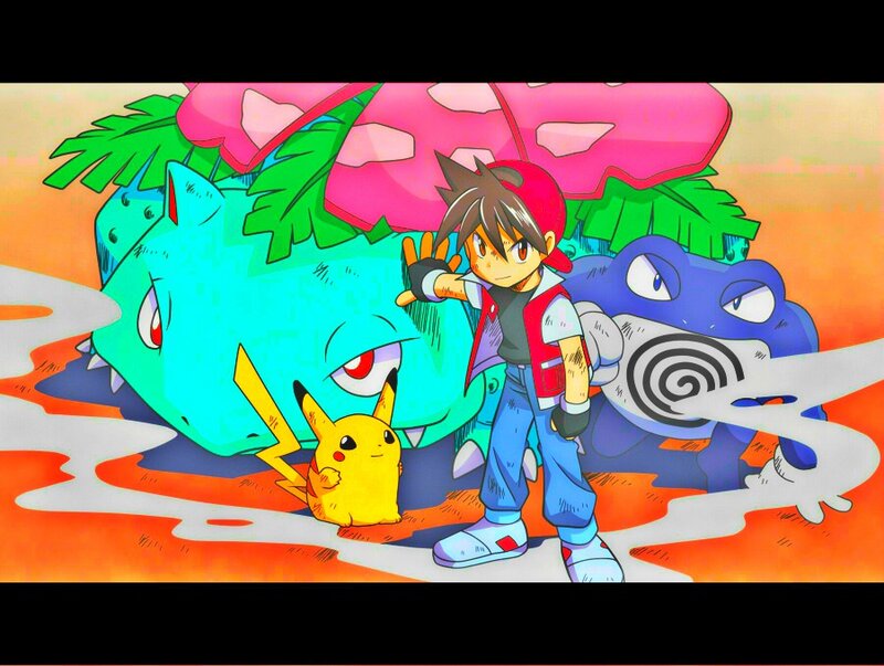 Boy with Three Pokémon
