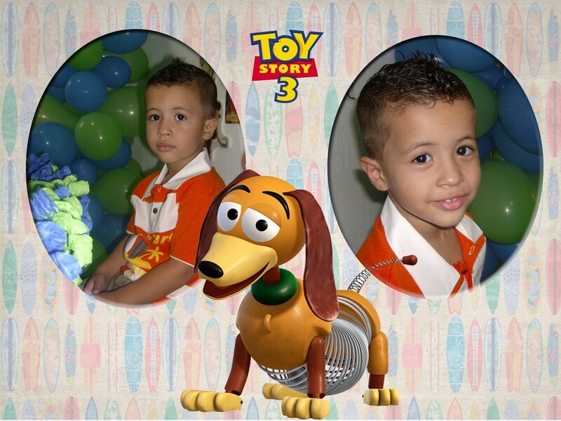 Boy with Toy Dog