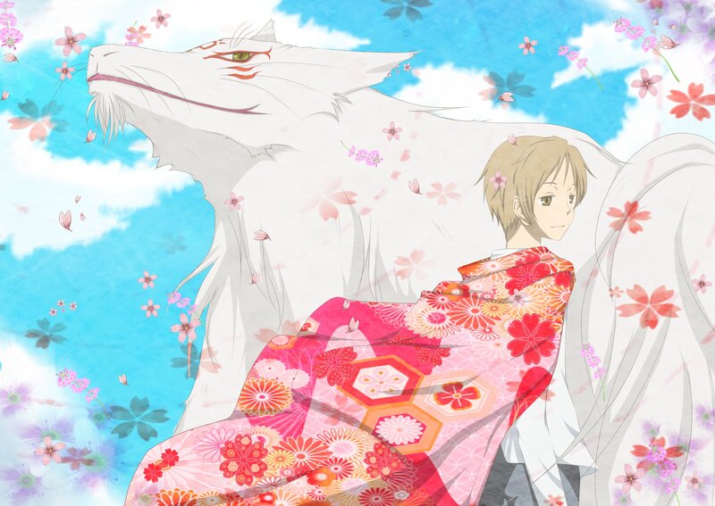 Boy with White Fox — Pink