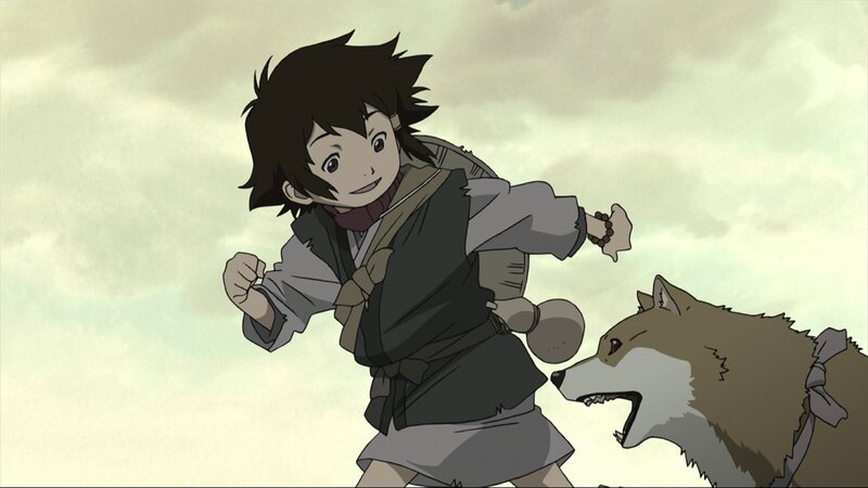 Boy with Wolf