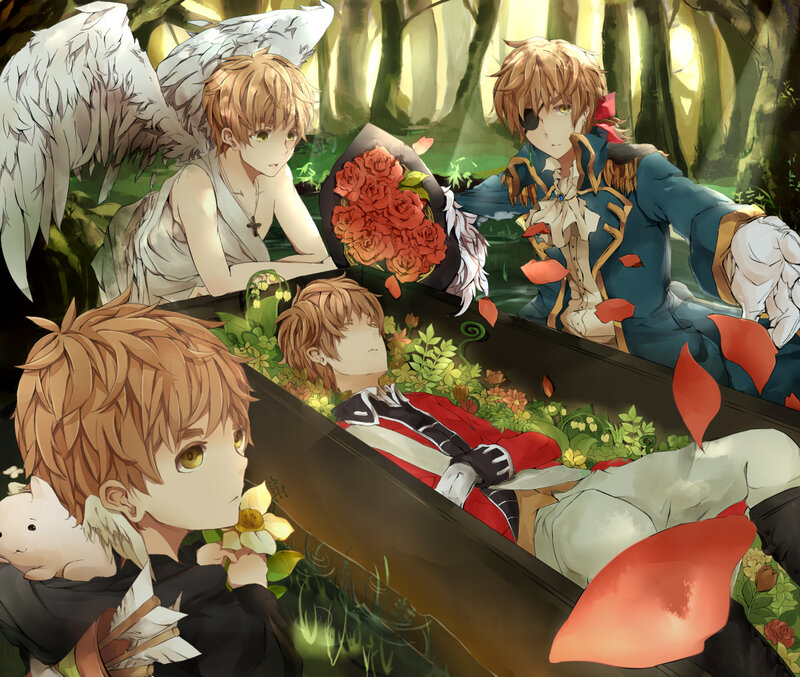 Boys at a Coffin