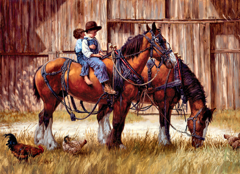 Boys on a Horse