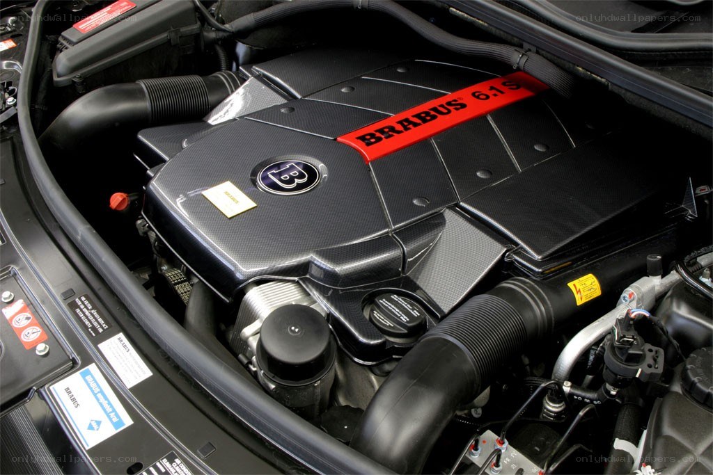 Brabus 6.1S engine bay