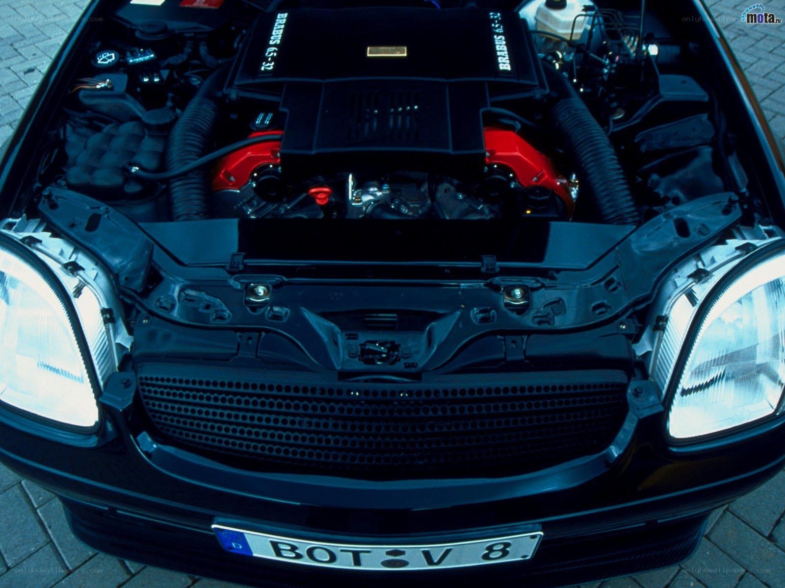Brabus 65-32 engine bay
