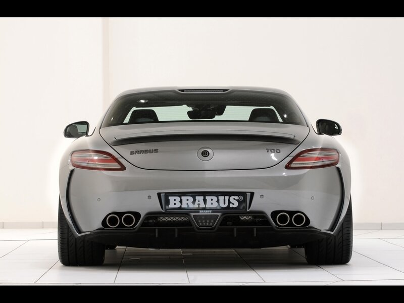 Brabus 700 rear view