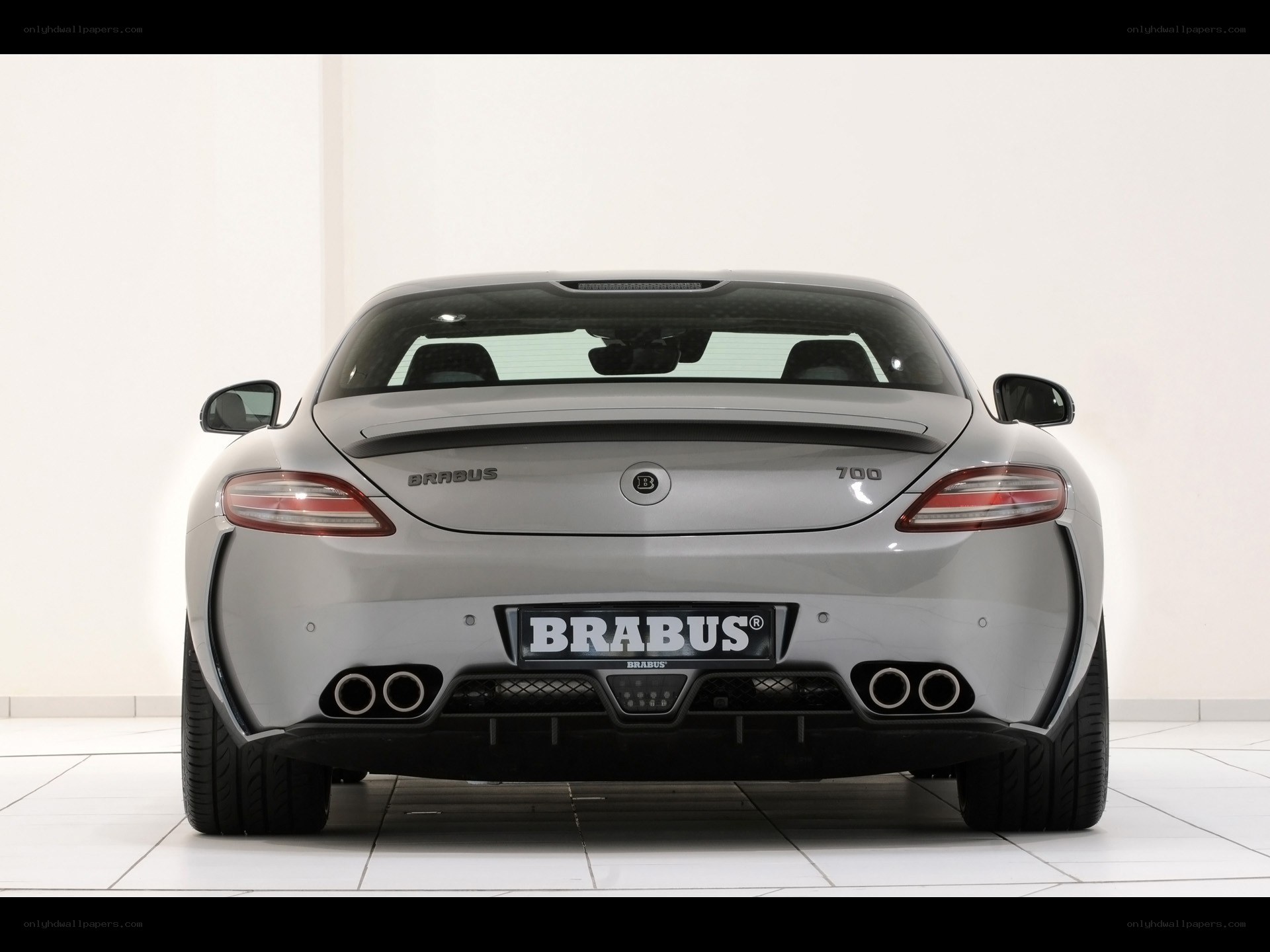 Brabus 700 rear view