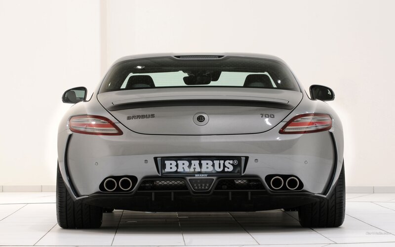 Brabus 700 rear view