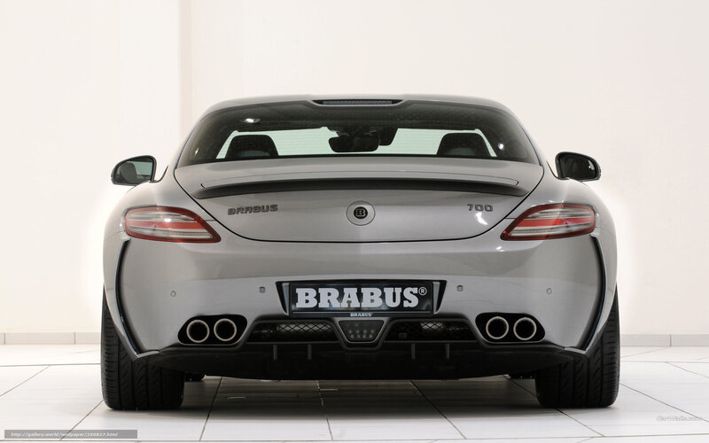 Brabus 700 rear view