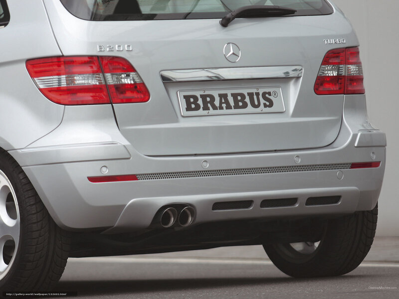 Brabus B200 rear view
