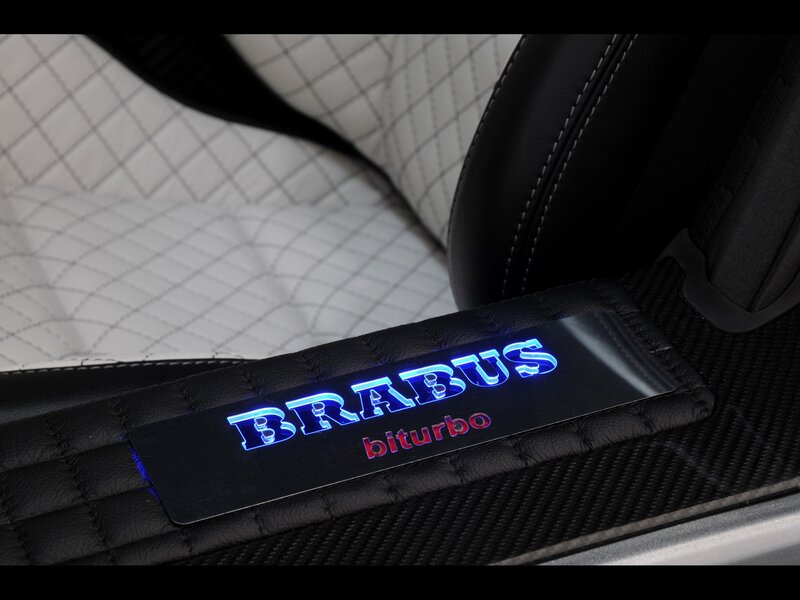 Brabus biturbo illuminated logo