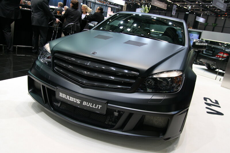 Brabus Bullit car at auto show