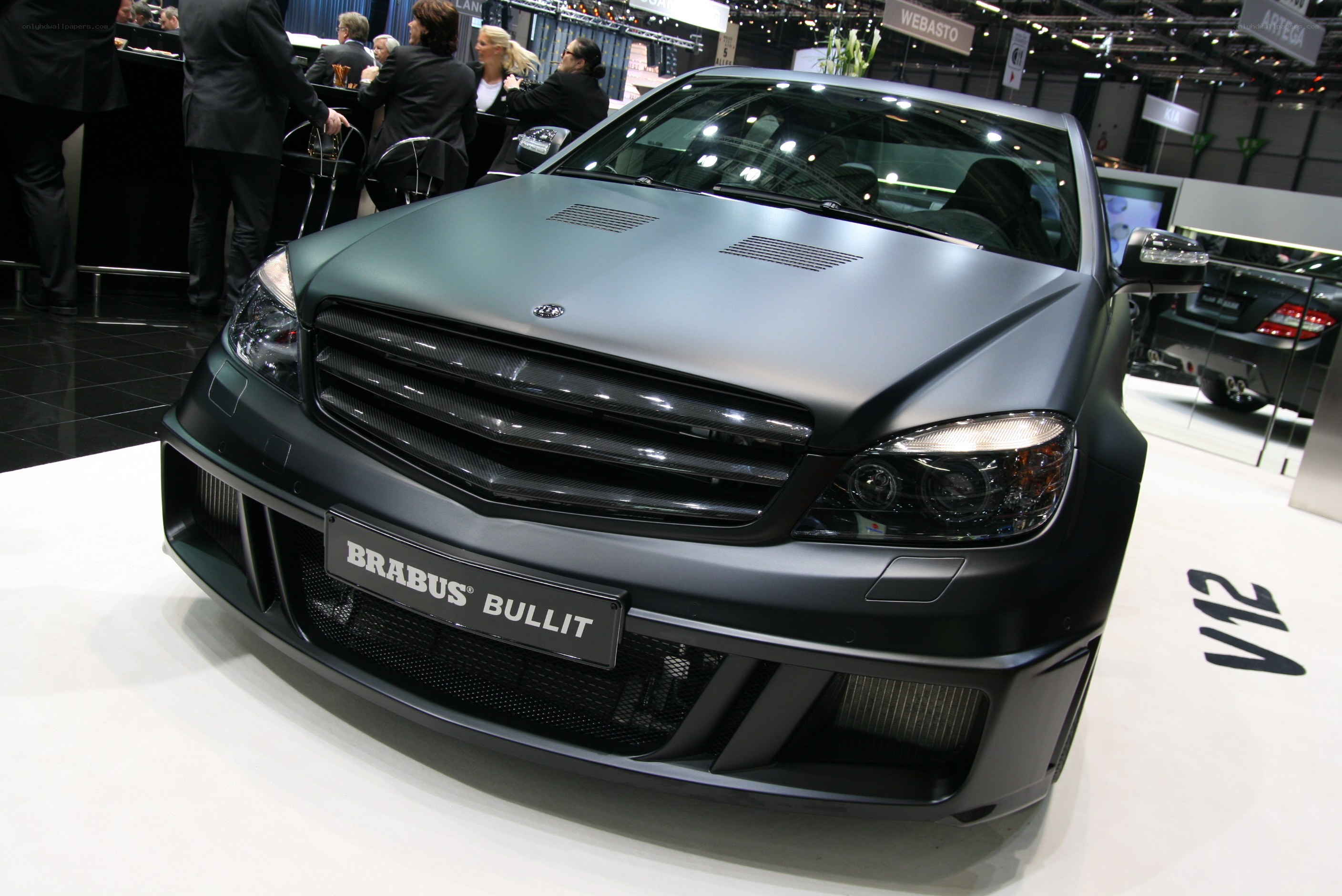 Brabus Bullit car at auto show