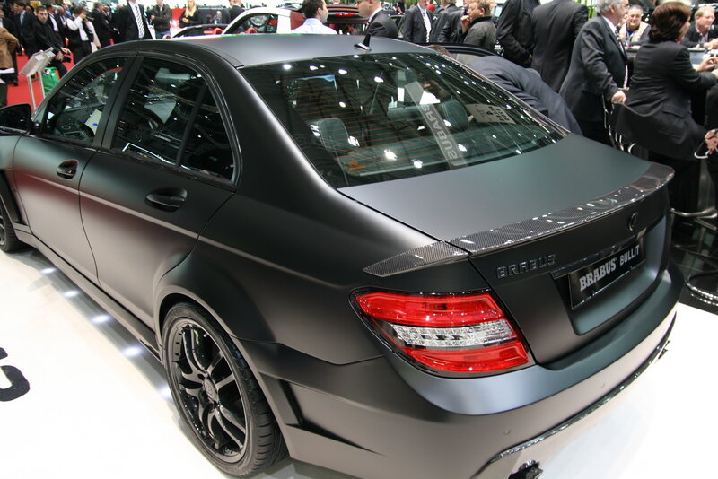 Brabus Bullit car at auto show