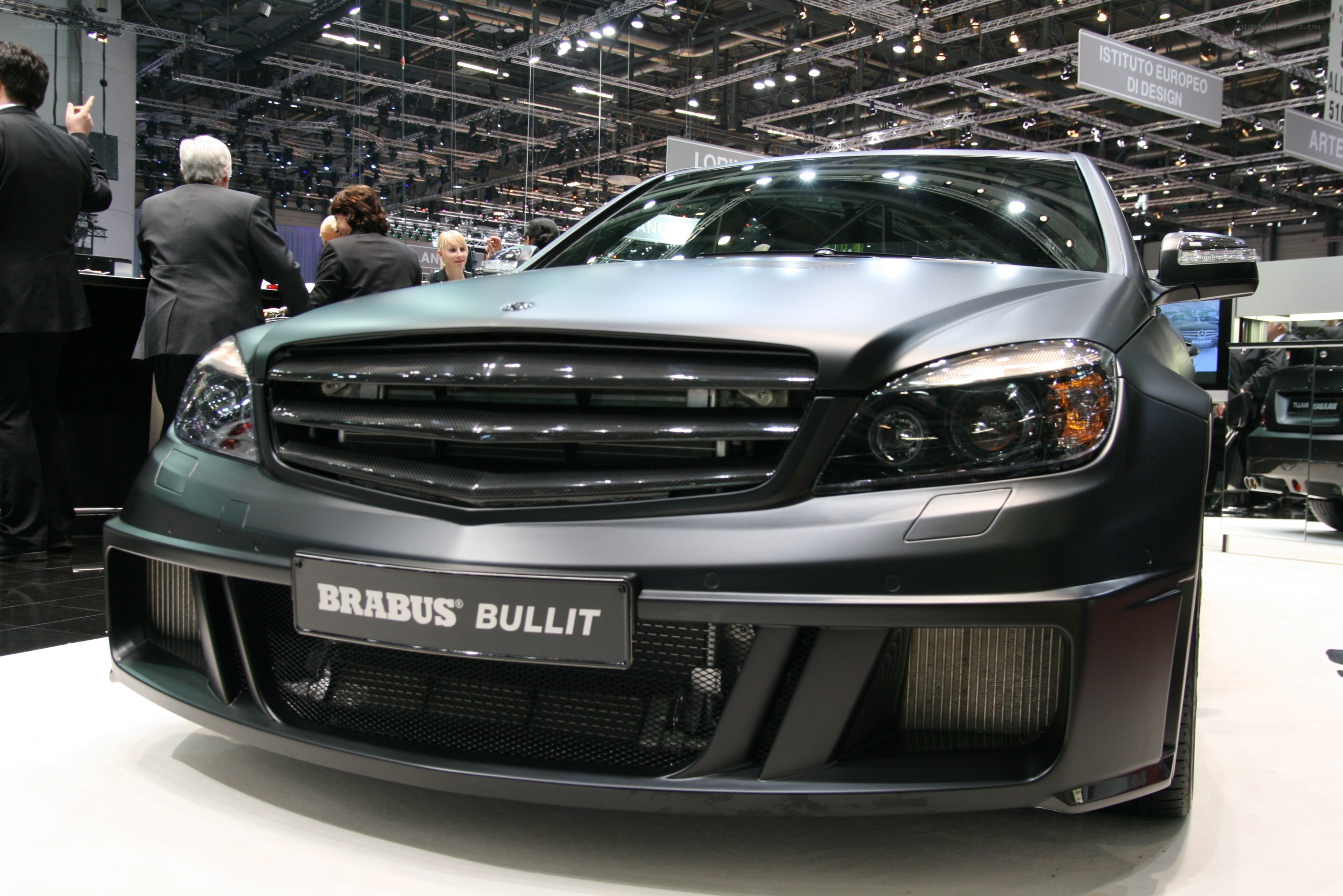 Brabus Bullit car at auto show