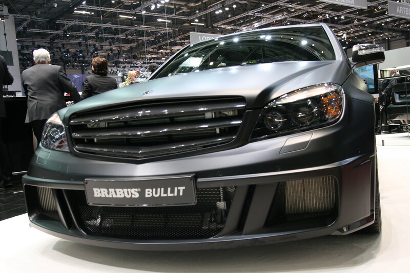 Brabus Bullit car at auto show