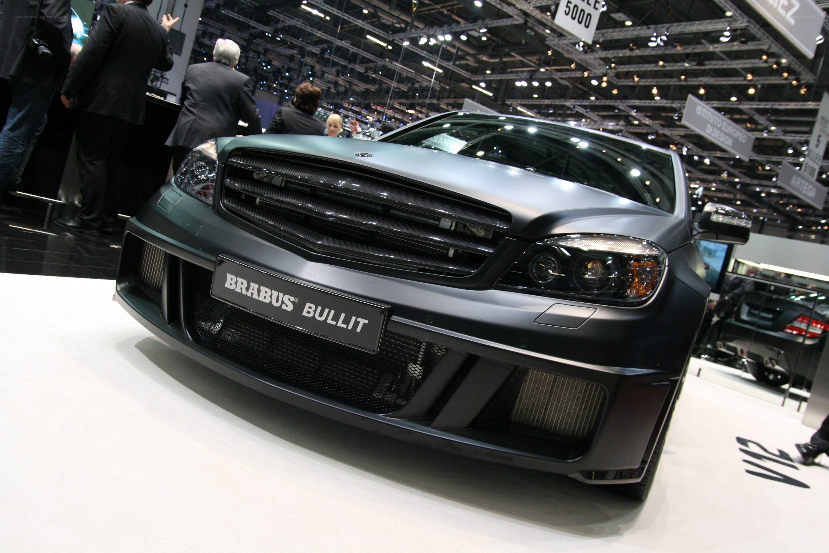 Brabus Bullit car at auto show