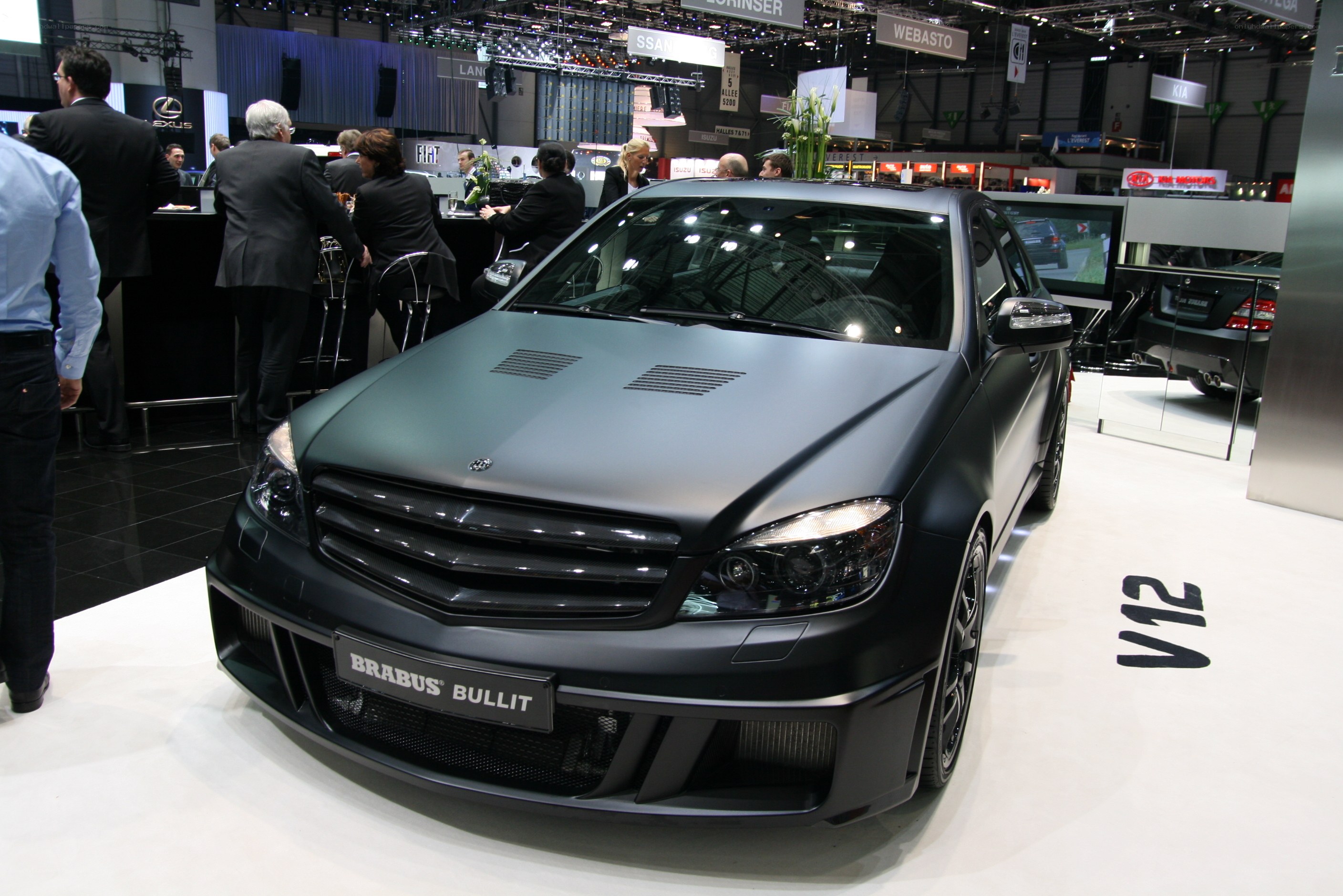 Brabus Bullit car at auto show
