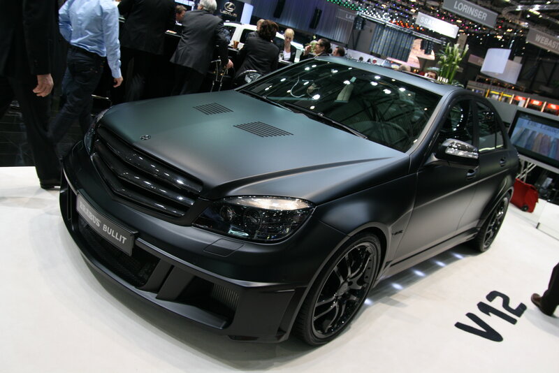 Brabus Bullit car on display