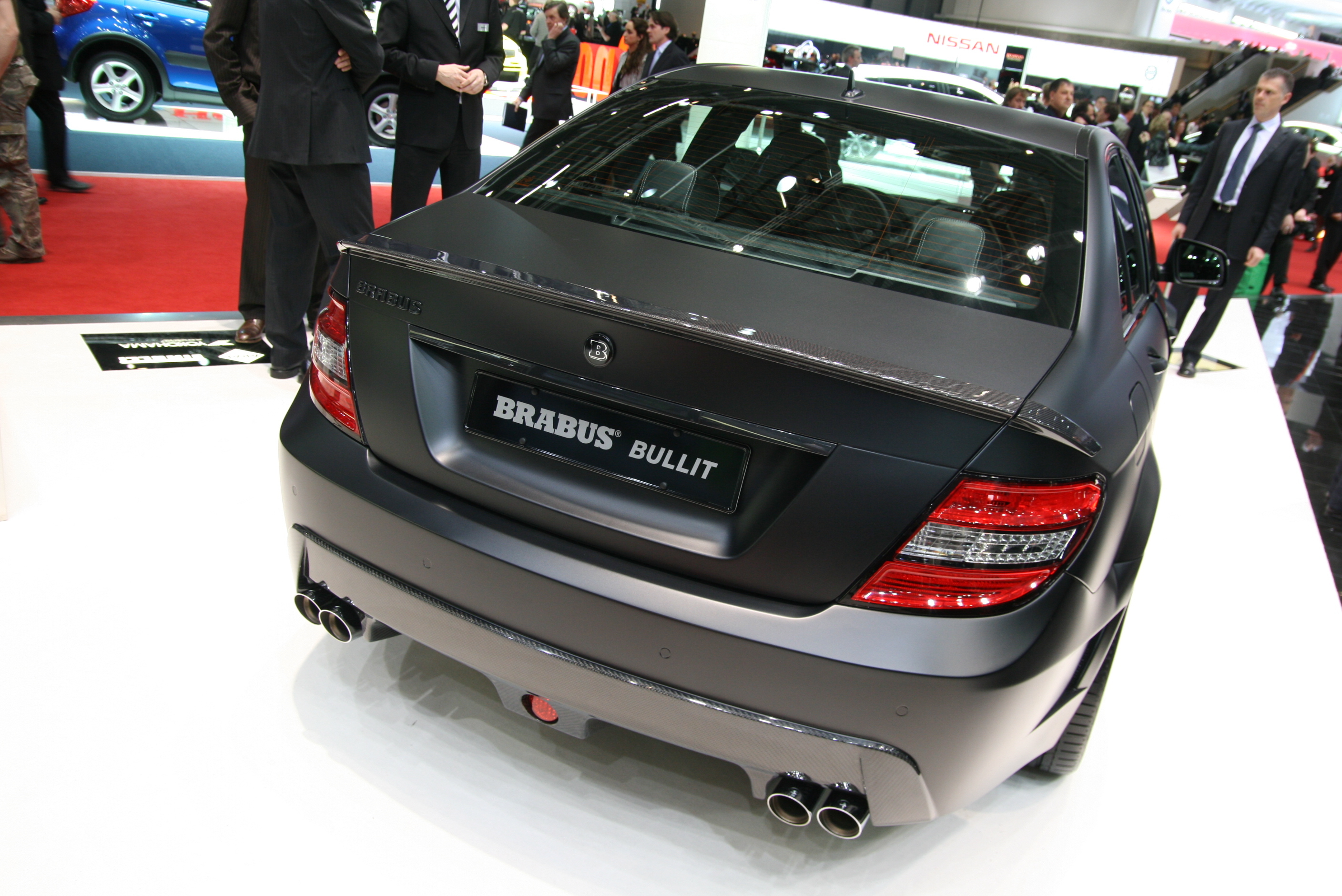 Brabus Bullit car rear view