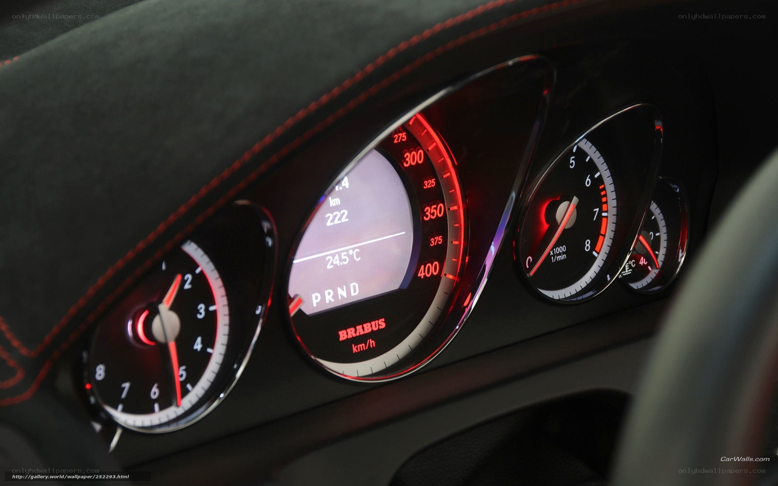 Brabus car dashboard