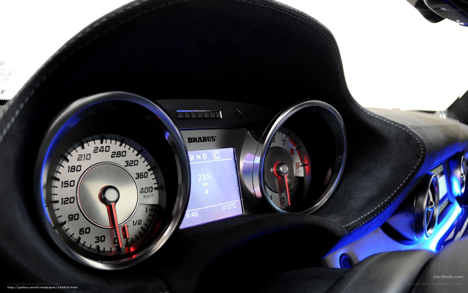 Brabus car dashboard