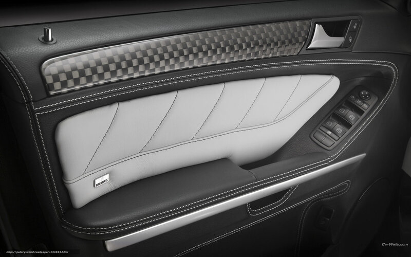 Brabus car door interior