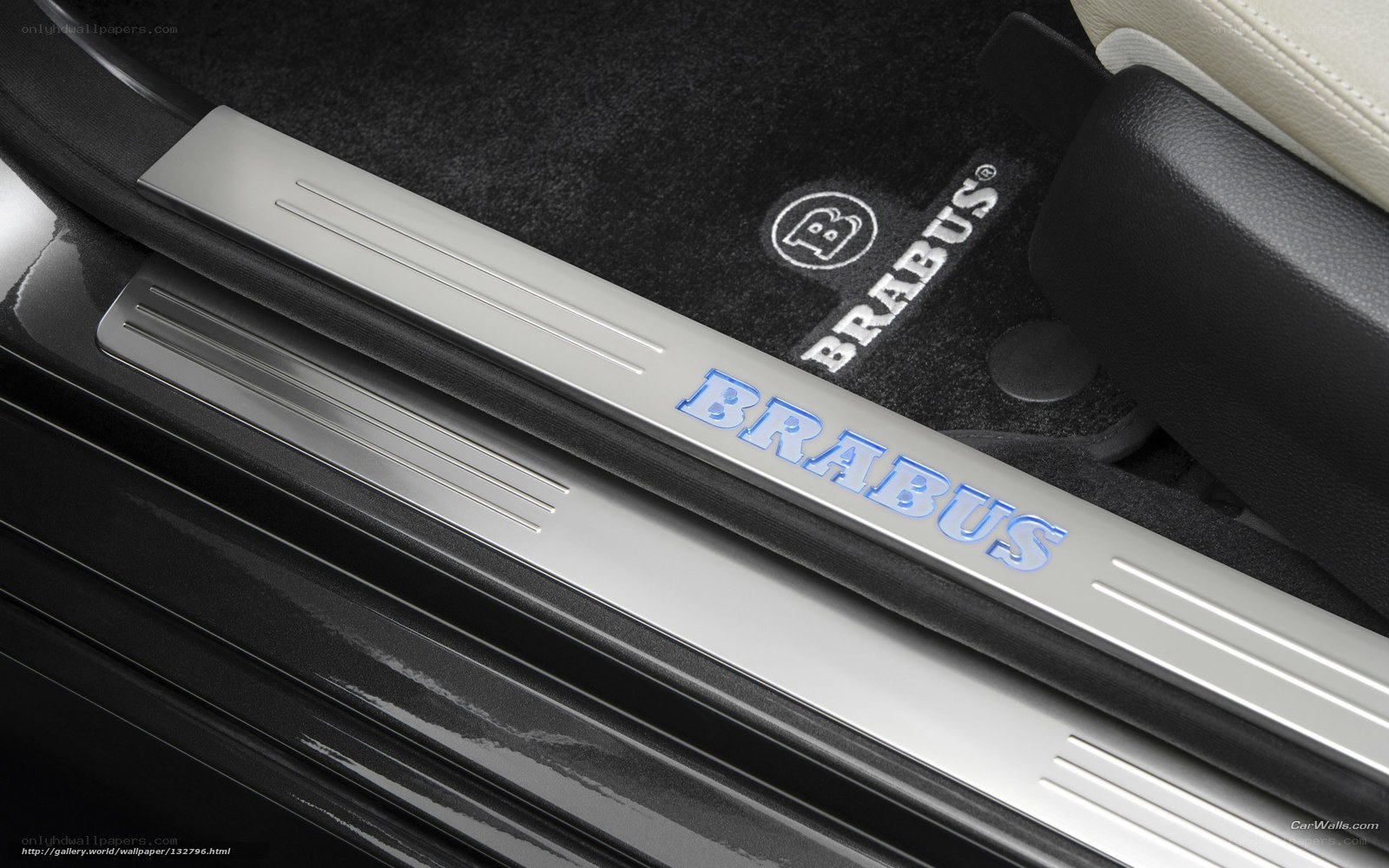 Brabus car door sill