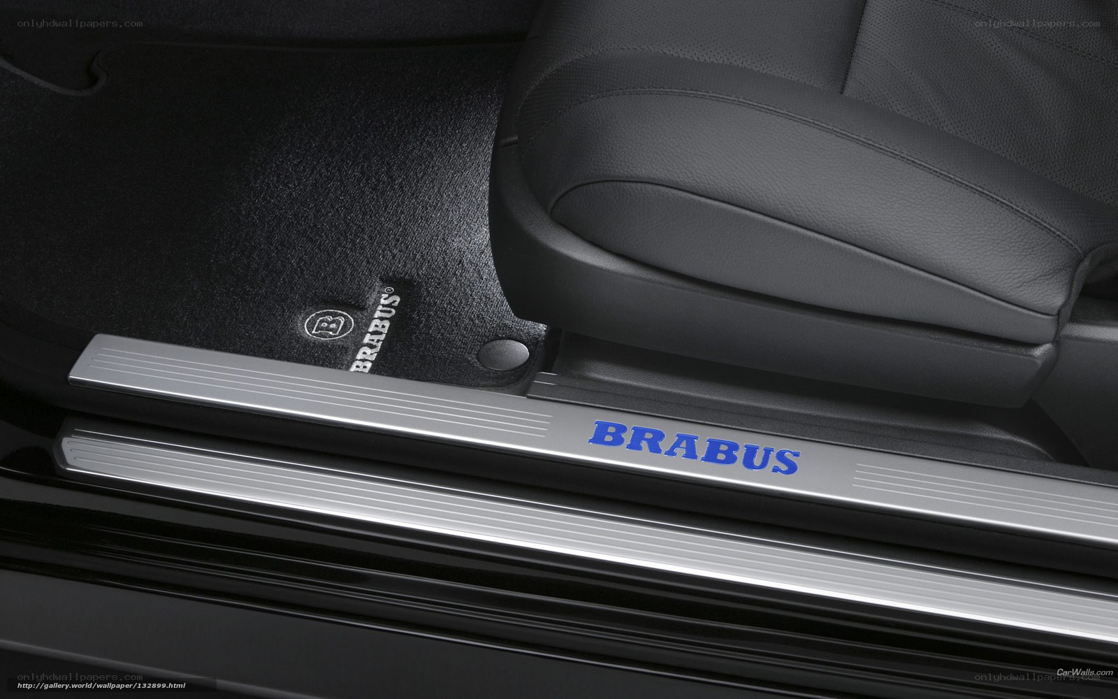 Brabus car interior details