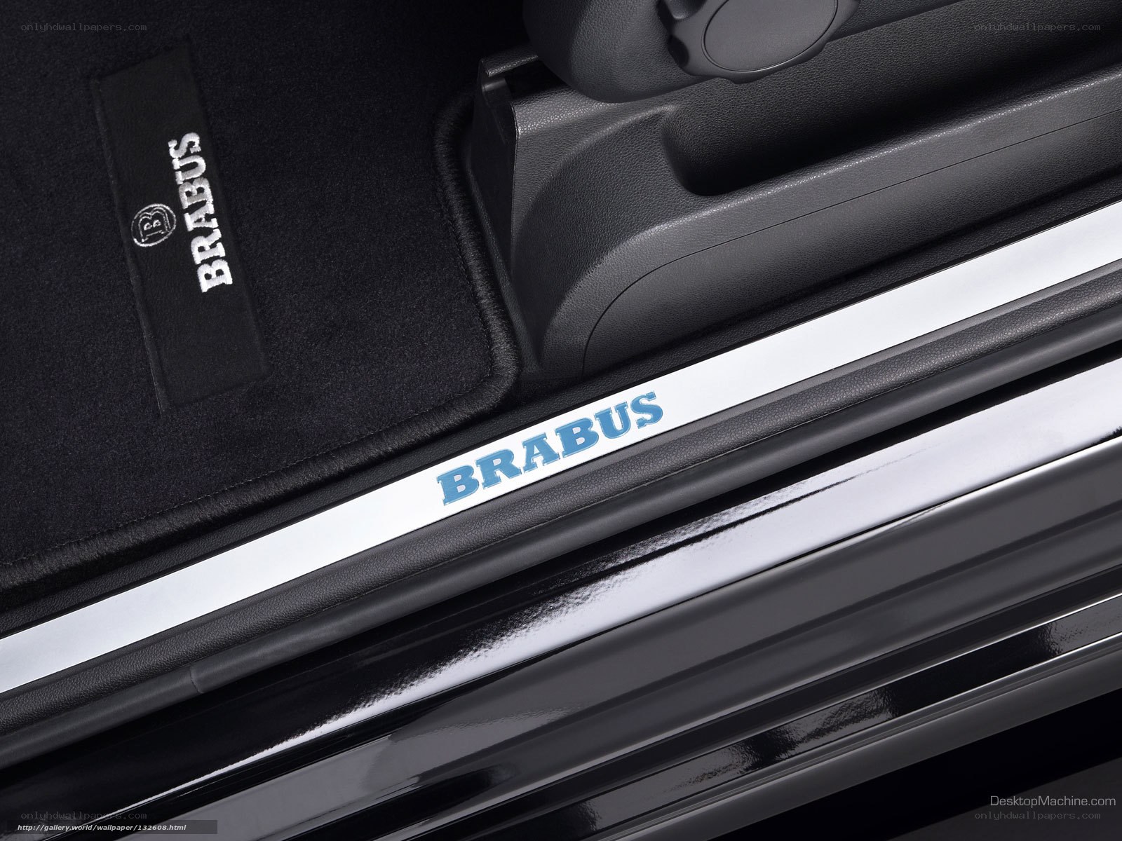Brabus car interior details