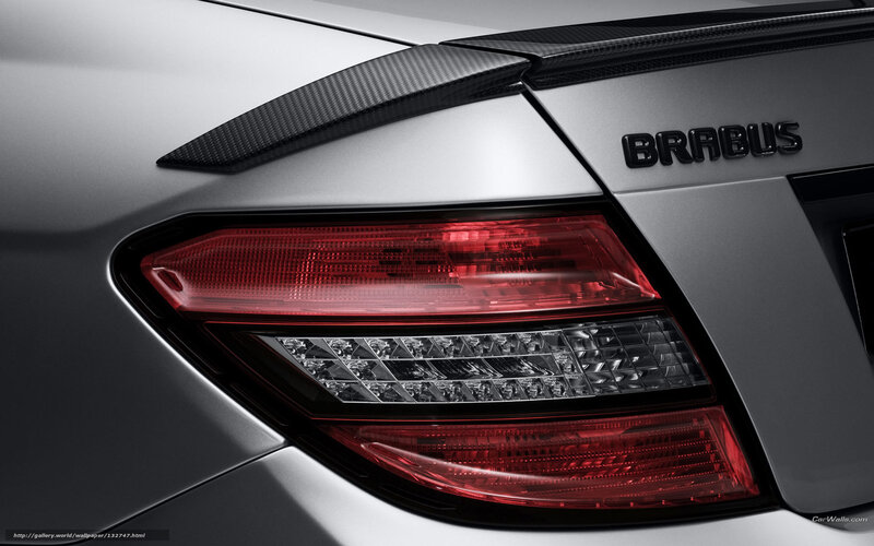 Brabus car rear detail