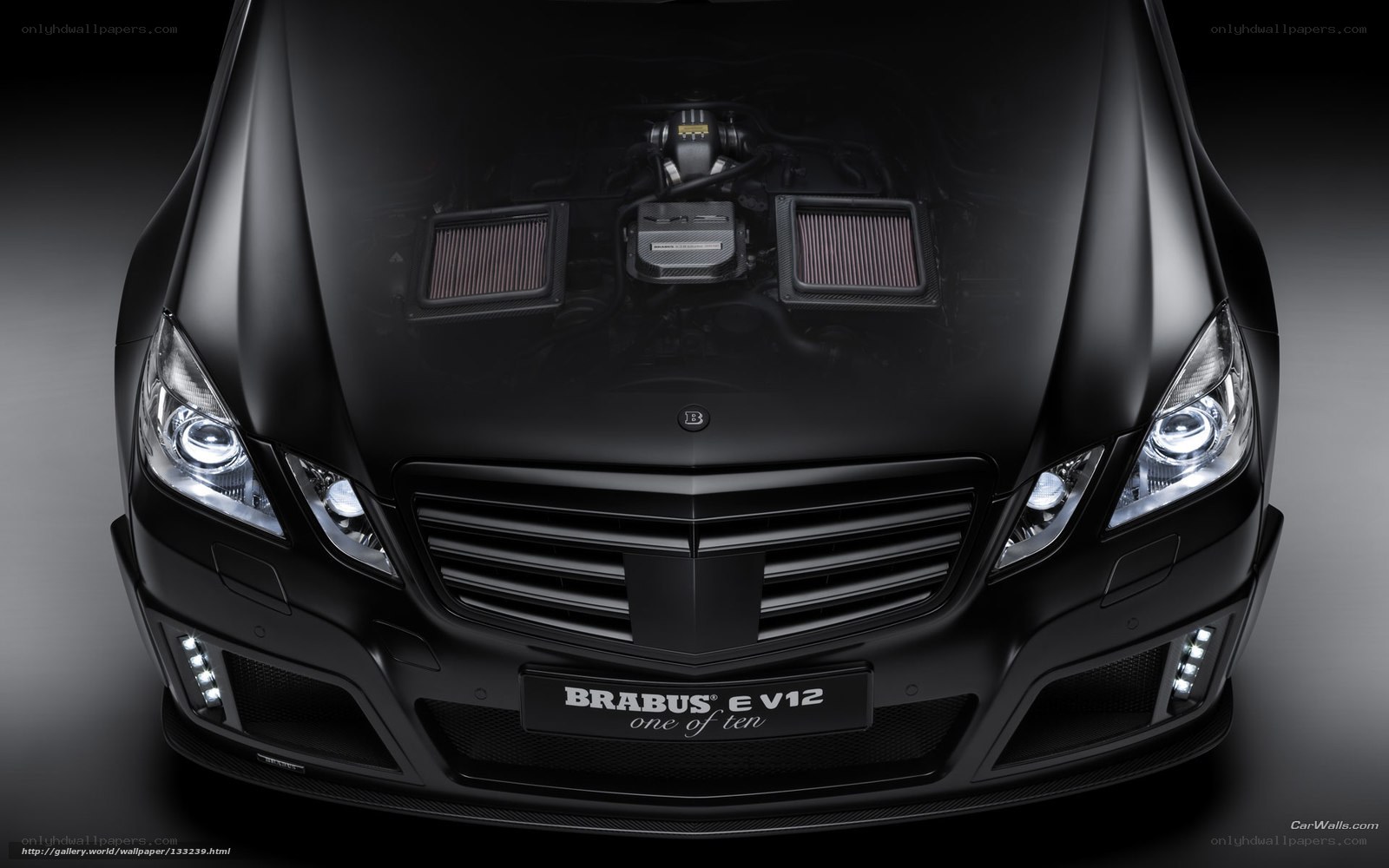 Brabus E V12 front view