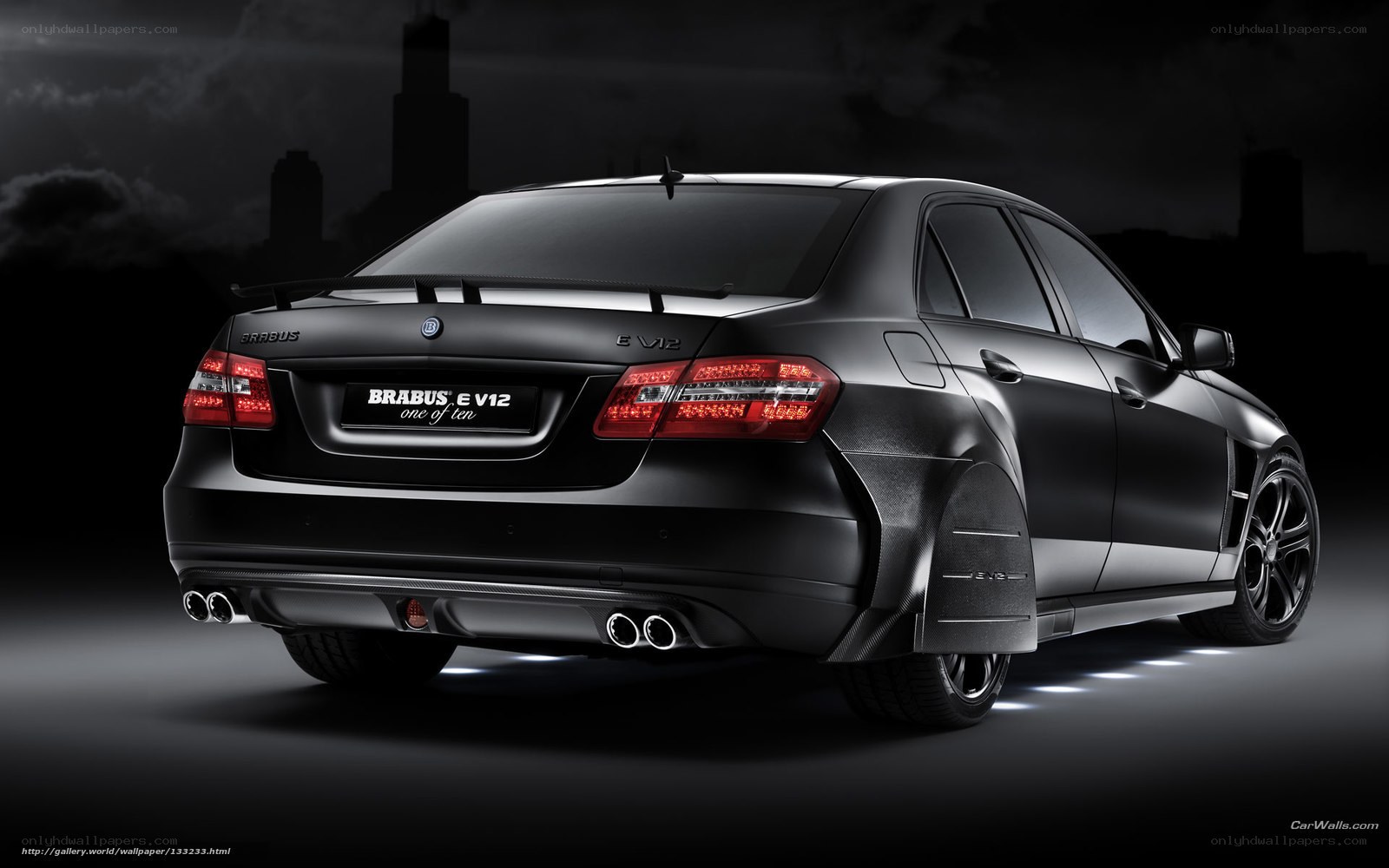 Brabus E V12 sedan