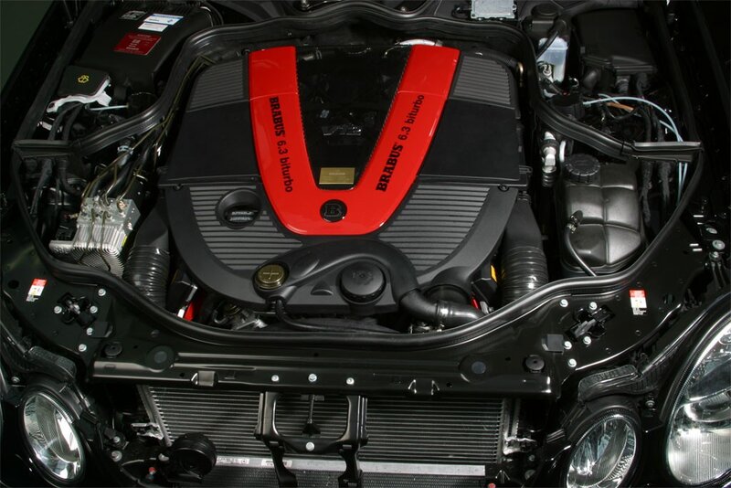 Brabus engine bay