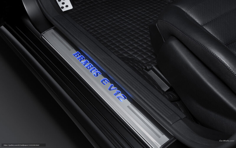 Brabus EV12 door sill