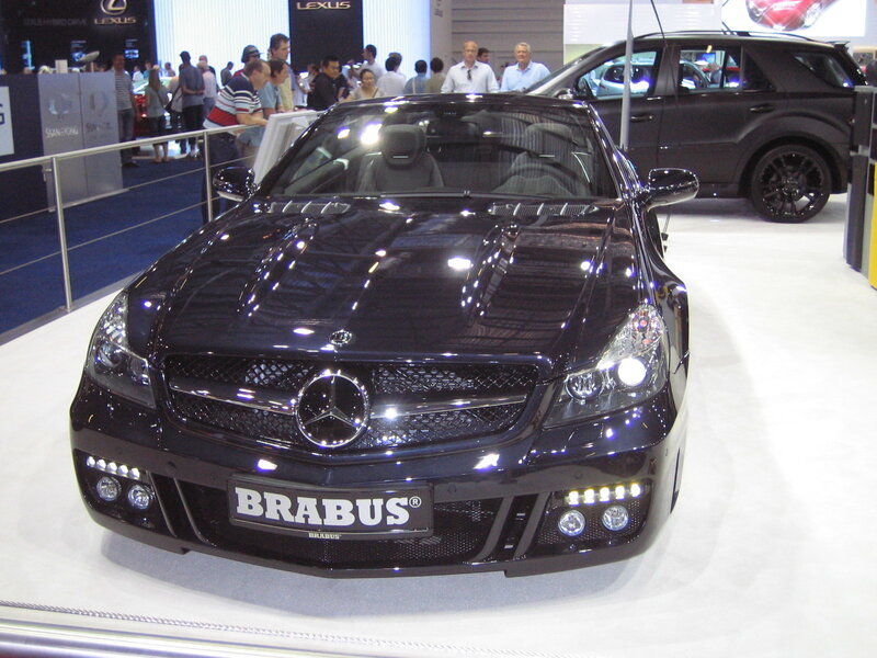 Brabus Mercedes-Benz SLK on display