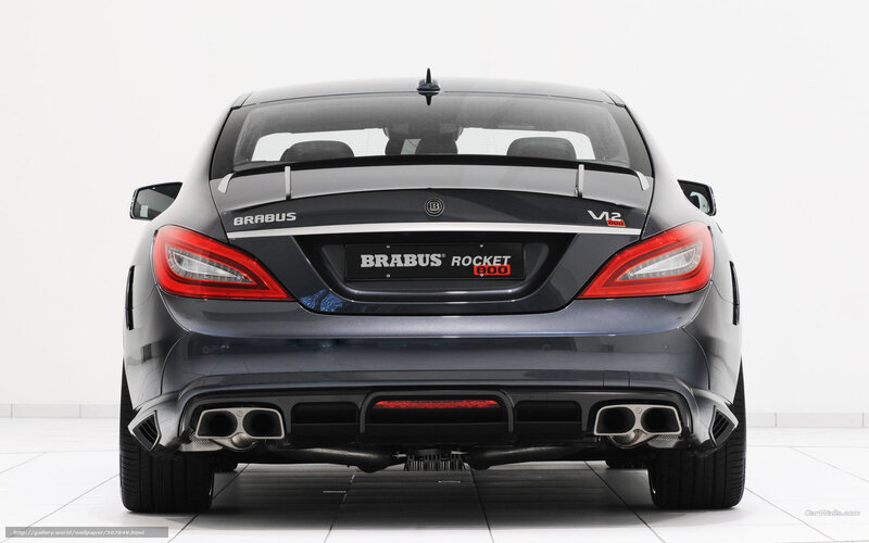 Brabus Rocket 300 rear view