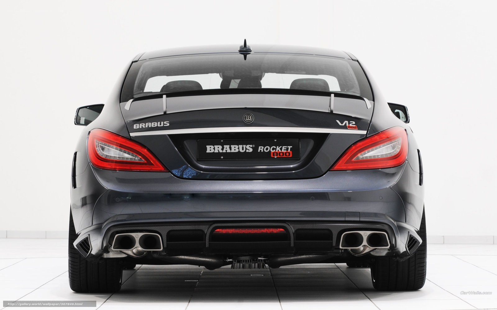 Brabus Rocket 300 rear view