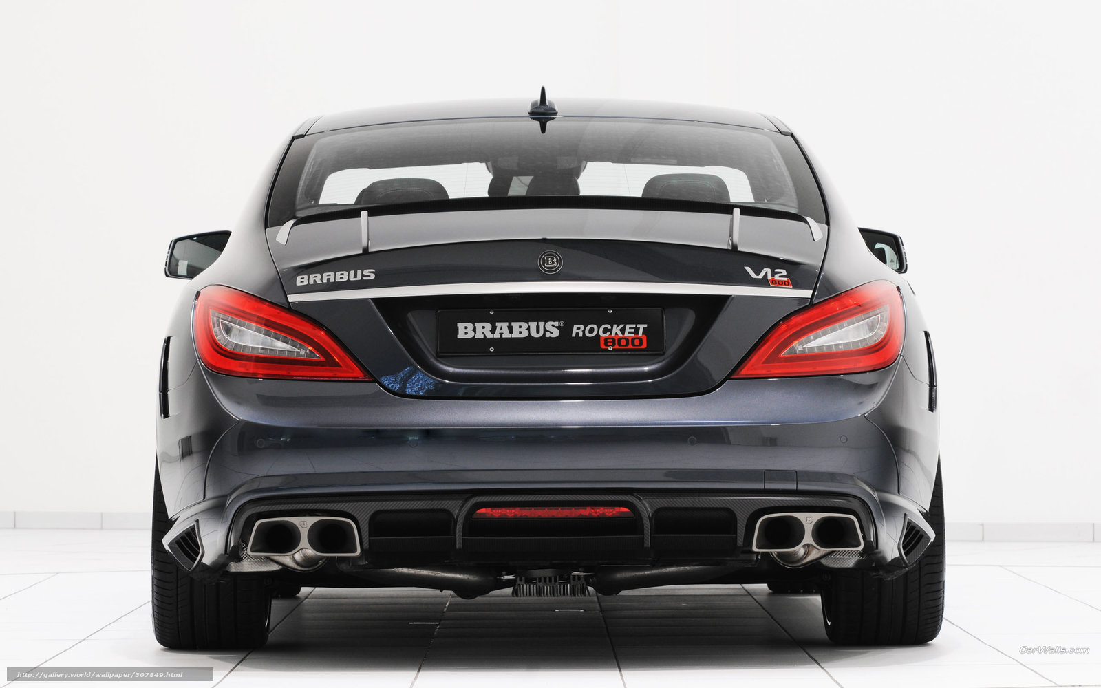 Brabus Rocket 300 rear view