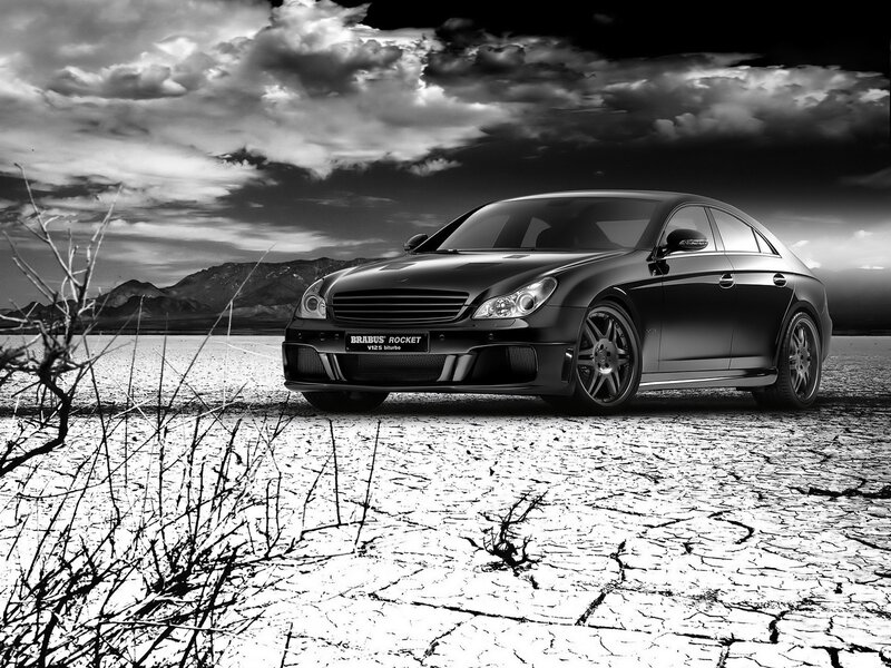 Brabus Rocket in desert