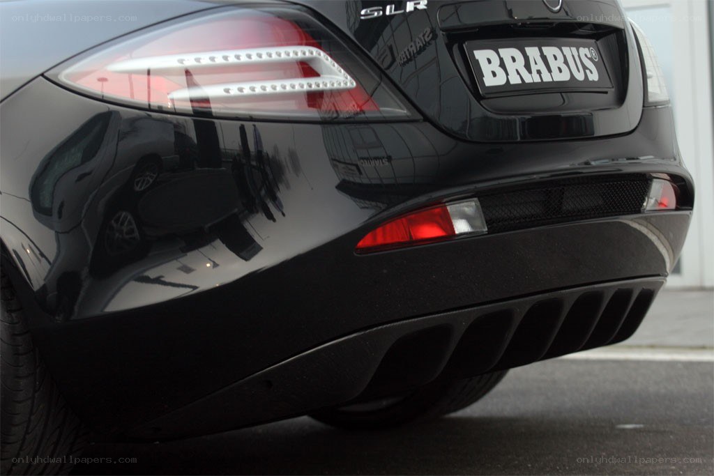 Brabus SLR rear view